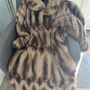 Rare Vintage Fendi for Neiman Marcus Full-Length Mink Fur Coat – Made in Italy
